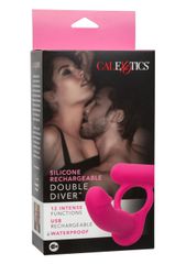 Calexotics - Double Diver - Double Penetration Cock Ring-thumb-10
