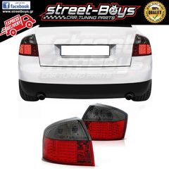 ΦΑΝΑΡΙΑ ΠΙΣΩ *LED* RED SMOKE AUDI A4 B6 |  StreetBoys - Car Tuning Shop