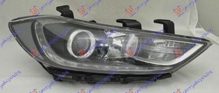 ΦΑΝΟΣ ΕΜΠΡΟΣ ΗΛΕΚΤΡΙΚΟΣ ΜΕ ΦΩΣ ΗΜΕΡΑΣ LED (H7/HB3) (Ε) (TYC) ΑΡΙΣΤΕΡΑ για HYUNDAI ELANTRA 2015-2019 (AD/ADA)