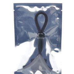 Adjustable elastic cock ring BLACK-thumb-2