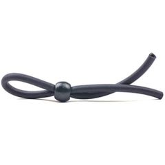 Adjustable elastic cock ring BLACK-thumb-1