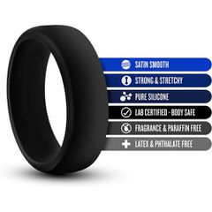 PRO Silicone Triple Cock Ring Set-thumb-5