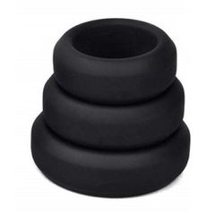 PRO Silicone Triple Cock Ring Set-thumb-4
