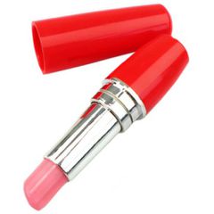 Lipstick vibrator Red 9 cm-thumb-6