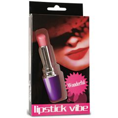 Lipstick vibrator Purple 9 cm-thumb-5