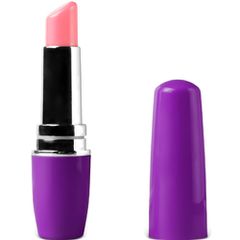 Lipstick vibrator Purple 9 cm-thumb-3