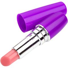Lipstick vibrator Purple 9 cm-thumb-7