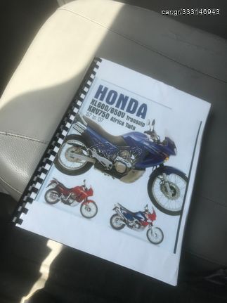 Africa twin 750 & Transalp XL600/650V SERVICE MANUAL