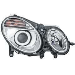 MERCEDES - BENZ E CLASS W211 (2006-2009) ΦΑΝΑΡΙ ΕΜΠΡΟΣ ΔΕΞΙ ΗΛΕΚΤΡΙΚΟ H7 HELLA (ΚΑΙΝΟΥΡΙΟ - AFTERMARKET)