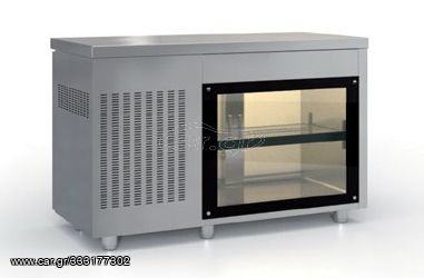 ΠΡΟΣΦΟΡΑ!!! PSM13570GLA Ψυγείο πάγκος συντήρηση ανοξείδωτος, με 2 πόρτες 135X70X87cm