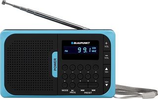 Blaupunkt PR5BL Ραδιοφωνάκι Επαναφορτιζόμενο με USB - Μπλε