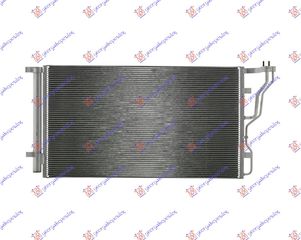 ΨΥΓΕΙΟ A/C 1,6-2,0i16V (67x37,8x1,6) για HYUNDAI i40 11-