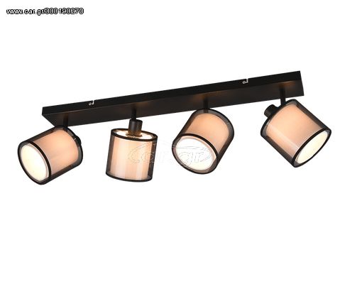 Trio Lighting Σποτ Ράγα LED 4xE14 BURTON - 811400432