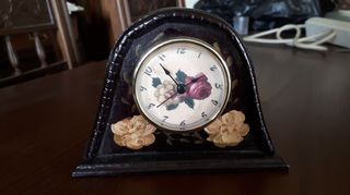 Vintage Ξύλινο Ρολόι Επιτραπέζιο, δεκαετίας ‘90