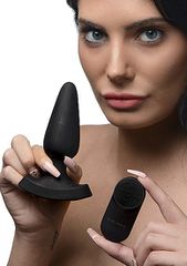 Laser Fuck Me Medium Anal Plug with Remote Control-thumb-4