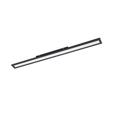 Φωτιστικό Οροφής Πάνελ L1200xB100xH45 mm Led Tunable Remote-App 33,5w 4150lm Μαύρο Eglo Salobrena-Z 900095