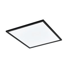 Φωτιστικό Οροφής Πάνελ L595xB595xH50 mm Led Tunable Remote-App 33w 4100lm Μαύρο Eglo Salobrena-Z 900052