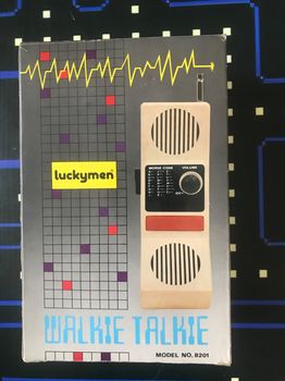 Wallkie talkie 1983 made in Hong Kong 