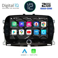 DIGITAL IQ MSD 098_CPA (7″ DECK) MULTIMEDIA OEM FIAT 500 mod. 2016> eautoshop gr