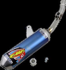 FMF Mini Factory 4.1 Slip-On KAWASAKI KLX 140 R-F 2008-2022 (Titanium Blue)