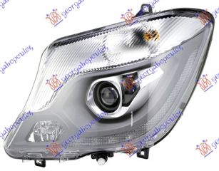 ΦΑΝΟΣ ΕΜΠΡΟΣ Bi-XENON ΕΞΥΠΝΟ ΜΕ ΦΩΣ ΗΜΕΡΑΣ LED (HELLA) για MERCEDES SPRINTER 210-519 (W906) 13-18