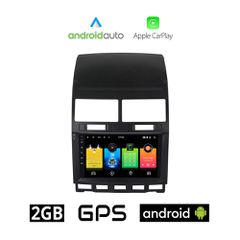 Volkswagen VW TOUAREG (2003 - 2011) Android οθόνη αυτοκίνητου 2GB με GPS WI-FI (ηχοσύστημα αφής 9" ιντσών OEM Android Auto Apple Carplay Youtube Playstore MP3 USB Radio Bluetooth Mirrorlink εργοστασια