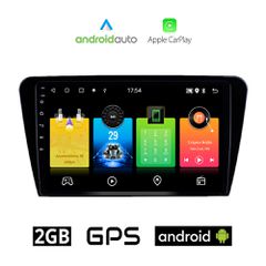 SKODA OCTAVIA 7 (2013 - 2020) Android οθόνη αυτοκίνητου 2GB με GPS WI-FI (ηχοσύστημα αφής 10" ιντσών OEM Android Auto Apple Carplay Youtube Playstore MP3 USB Radio Bluetooth Mirrorlink εργοστασιακή, 4