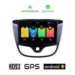 OPEL KARL (2014 - 2019) Android οθόνη αυτοκίνητου 2GB με GPS WI-FI (ηχοσύστημα αφής 10" ιντσών OEM Android Auto Apple Carplay Youtube Playstore MP3 USB Radio Bluetooth Mirrorlink εργοστασιακή, 4x60W,