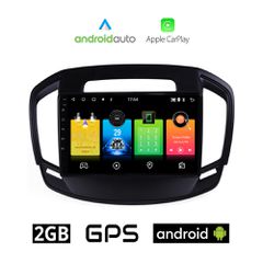OPEL INSIGNIA (2014-2017) Android οθόνη αυτοκίνητου 2GB με GPS WI-FI (ηχοσύστημα αφής 9" ιντσών OEM Android Auto Apple Carplay Youtube Playstore MP3 USB Radio Bluetooth Mirrorlink εργοστασιακή, 4x60W,