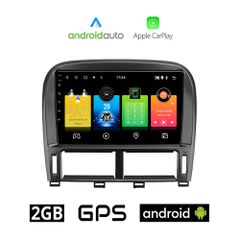 LEXUS LS 430 - XF 430 2000-2006 Android οθόνη αυτοκίνητου 2GB με GPS WI-FI (ηχοσύστημα αφής 9" ιντσών OEM Android Auto Apple Carplay Youtube Playstore MP3 USB Radio Bluetooth Mirrorlink εργοστασιακή,