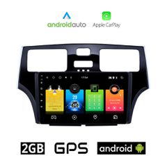 LEXUS ES 300 (2001 - 2006) Android οθόνη αυτοκίνητου 2GB με GPS WI-FI (ηχοσύστημα αφής 9" ιντσών OEM Android Auto Apple Carplay Youtube Playstore MP3 USB Radio Bluetooth Mirrorlink εργοστασιακή, 4x60W