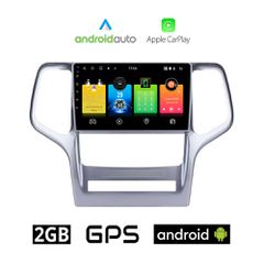 JEEP GRAND CHEROKEE (μετά το 2011) Android οθόνη αυτοκίνητου 2GB με GPS WI-FI (ηχοσύστημα αφής 9" ιντσών OEM Android Auto Apple Carplay Youtube Playstore MP3 USB Radio Bluetooth Mirrorlink εργοστασιακ