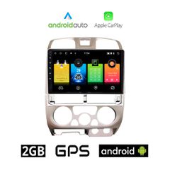ISUZU D-MAX 2002-2008 Android οθόνη αυτοκίνητου 2GB με GPS WI-FI (ηχοσύστημα αφής 9" ιντσών OEM Android Auto Apple Carplay Youtube Playstore MP3 USB Radio Bluetooth Mirrorlink εργοστασιακή, 4x60W, AUX