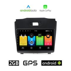 ISUZU D-MAX (2012 - 2020) Android οθόνη αυτοκίνητου 2GB με GPS WI-FI (ηχοσύστημα αφής 9" ιντσών OEM Android Auto Apple Carplay Youtube Playstore MP3 USB Radio Bluetooth Mirrorlink εργοστασιακή, 4