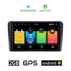 HYUNDAI H1 (μετά το 2007) Android οθόνη αυτοκίνητου 2GB με GPS WI-FI (ηχοσύστημα αφής 9" ιντσών OEM Android Auto Apple Carplay Youtube Playstore MP3 USB Radio Bluetooth Mirrorlink εργοστασιακή, 4x60W,