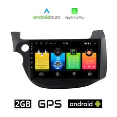 HONDA JAZZ (2008 - 2012) Android οθόνη αυτοκίνητου 2GB με GPS WI-FI (ηχοσύστημα αφής 10" ιντσών OEM Android Auto Apple Carplay Youtube Playstore MP3 USB Radio Bluetooth Mirrorlink εργοστασιακή, 4