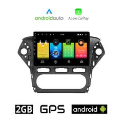 FORD MONDEO (2010 - 2013) Android οθόνη αυτοκίνητου 2GB με GPS WI-FI (ηχοσύστημα αφής 10" ιντσών OEM Android Auto Apple Carplay Youtube Playstore MP3 USB Radio Bluetooth Mirrorlink εργοστασιακή, 4x60W