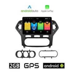 FORD MONDEO (2007 - 2010) Android οθόνη αυτοκίνητου 2GB με GPS WI-FI (ηχοσύστημα αφής 10" ιντσών OEM Android Auto Apple Carplay Youtube Playstore MP3 USB Radio Bluetooth Mirrorlink εργοστασιακή, 4x60W