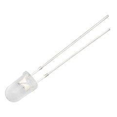 LED 5mm Διάφανο Λευκό Θερμό - DM-2161 - 59354