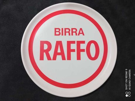 RAFFO BEER ΠΟΛΥ ΠΑΛΙΟΣ ΔΙΑΦΗΜΙΣΤΙΚΟΣ ΔΙΣΚΟΣ ΣΕΡΒΙΡΙΣΜΑΤΟΣ ΣΕ ΠΟΛΥ ΚΑΛΗ ΚΑΤΑΣΤΑΣΗ !!!