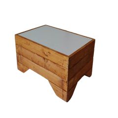 ΞΥΛΙΝΟ ΤΡΑΠΕΖΑΚΙ ΠΑΡΑΛΙΑΣ ΞΑΠΛΩΣΤΡΑΣ ΚΗΠΟΥ ΒΕΡΑΝΤΑΣ ΜΕ ΒΑΦΗ ΕΜΠΟΤΙΣΜΟΥ ΚΕΡΑΣΙ 60(Μ) Χ 40(Φ) Χ 35(Υ) - Άγνωστος