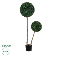 GloboStar® Artificial Garden BUXUS 20142 Τεχνητό Διακοσμητικό Φυτό Πυξός Υ120cm