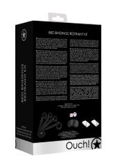 Ouch!  Under The bed Binding Restraint Kit - Black-thumb-3