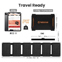 Ηλιακό Πάνελ 40 Watt Flex Solar φορητό-thumb-4