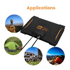 Ηλιακό Πάνελ 40 Watt Flex Solar φορητό-thumb-8