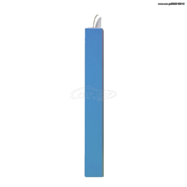 ΛΑΜΠΑΔΑ ΠΛΑΚΕ 25cm ΜΠΛΕ