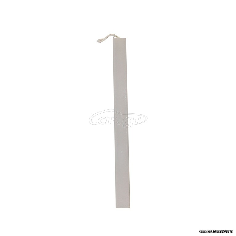 ΛΑΜΠΑΔΑ ΠΛΑΚΕ 35cm ΛΕΥΚΗ