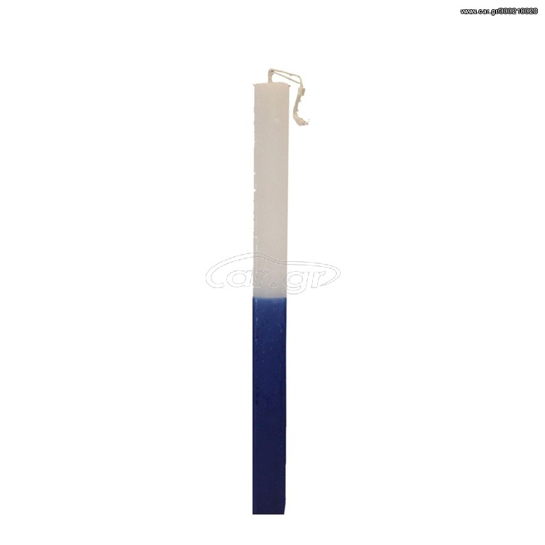 ΛΑΜΠΑΔΑ ΠΛΑΚΕ 35cm ΛΕΥΚΟ-ΜΠΛΕ