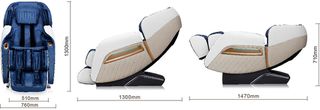 Πολυθρόνα Μασάζ AMILA SL-A305 Καφέ/Μπεζ-thumb-3