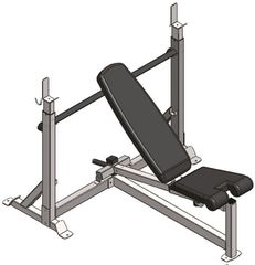 Adjustable olympic bench press 93704 Amila-thumb-4